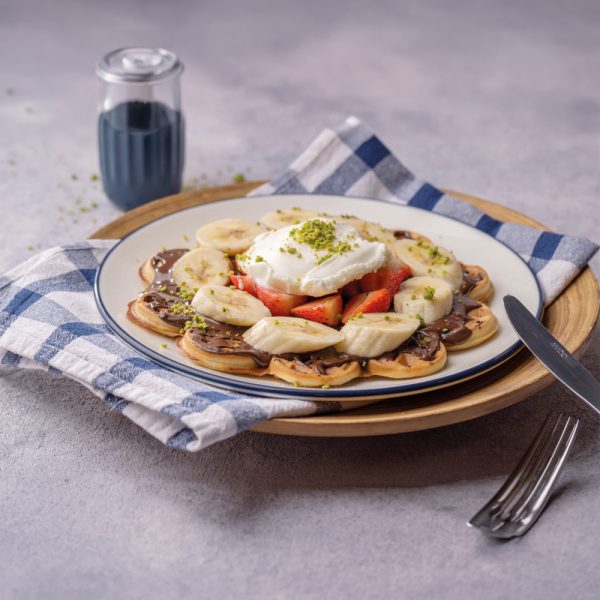 Meyveli Waffle